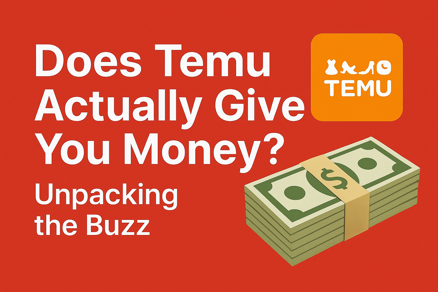 Does Temu Actually Give You Money? Unpacking the Buzz